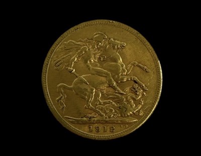 Lot 785 - A George V full sovereign, 1912.