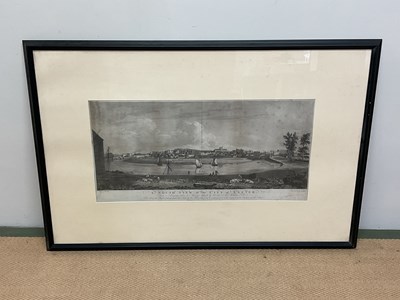 Lot 332 - W ELLIS; etching, 'A South View of the City of...