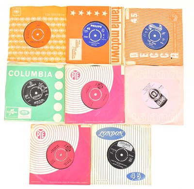 Lot 227 - ROCK AND POP; eight 45rpm singles comprising...