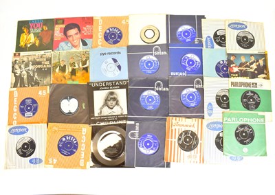 Lot 295 - Over sixty 45rpm singles to include Donovan...