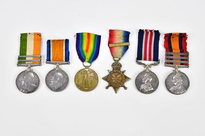 Lot 1501 - A gallantry group of medals comprising...