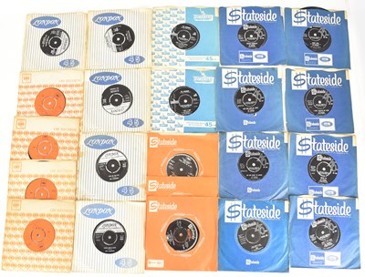 Lot 218 - POP; twenty-two 45rpm singles to include Dion '...