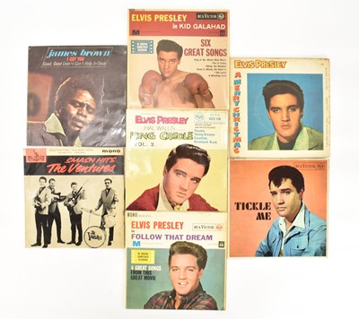 Lot 215 - ROCK AND ROLL; a collection of records...