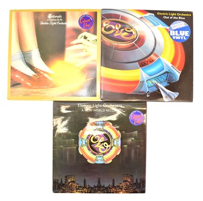 Lot 235 - ROCK; a collection of records comprising ELO...