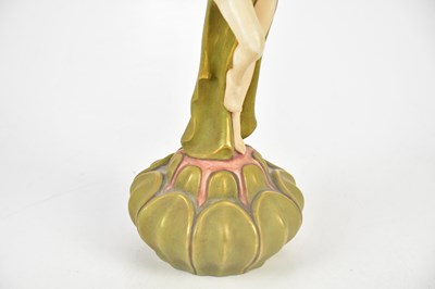 Lot 1553 - ROYAL DUX, an Art Nouveau figure of a nude...
