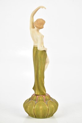 Lot 1553 - ROYAL DUX, an Art Nouveau figure of a nude...