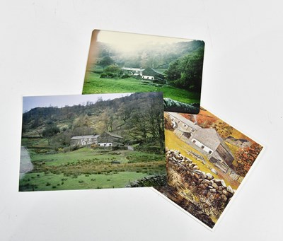 Lot 289 - PAT CLEARY; oil on board, 'Sad Ghyll Farm,...