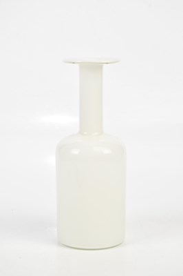 Lot 1576 - OTTO BRAUER FOR HOLMEGAARD; a white opal glass...