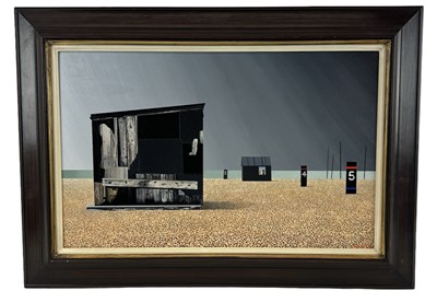 Lot 193 - MICHAEL KIDD (1937-2022); oil on board,...