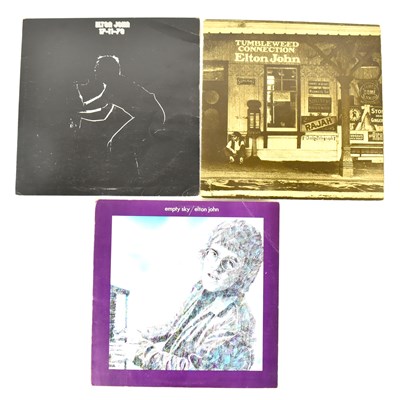 Lot 188 - ELTON JOHN; three LPs comprising 'Empty Sky'...