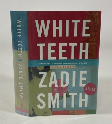 Lot 358 - ZADIE SMITH; 'White Teeth' first edition, with...