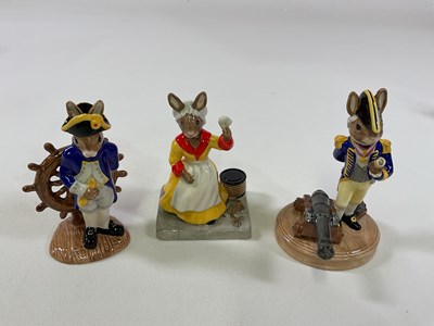 Lot 243 - ROYAL DOULTON BUNNYKINS; Shipmates Collection...