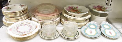 Lot 600 - ROYAL ALBERT; a quantity of 'Moss Rose'...