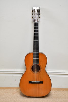 Lot 1073 - C F MARTIN; a 1927 model 0-18 acoustic guitar...