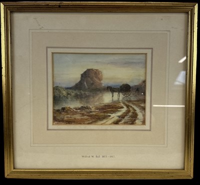 Lot 289 - WILFRID W. BALL (1853-1917); watercolour,...