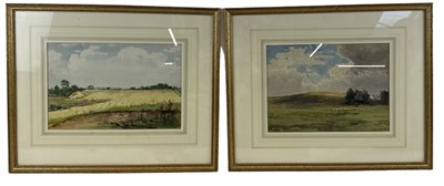 Lot 246 - GEORGE STANFIELD WALTERS; watercolour, rural...