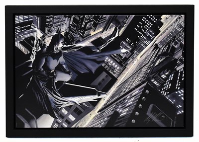 Lot 1161 - ALEX ROSS; a limited edition print, 'Batman:...