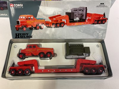 Lot 281 - CORGI HEAVY HAULAGE; a 18007 Wrekin Roadways...