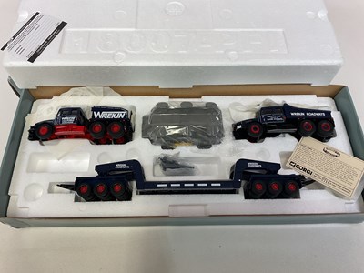 Lot 281 - CORGI HEAVY HAULAGE; a 18007 Wrekin Roadways...