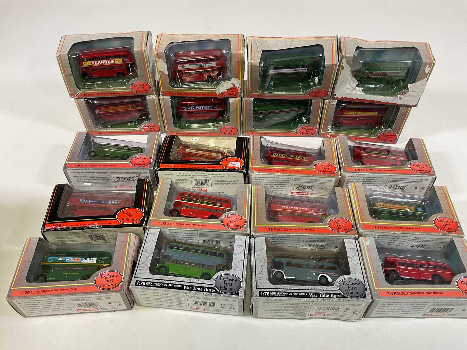 Lot 296 - EFE BUS COLLECTION; London transport buses,...