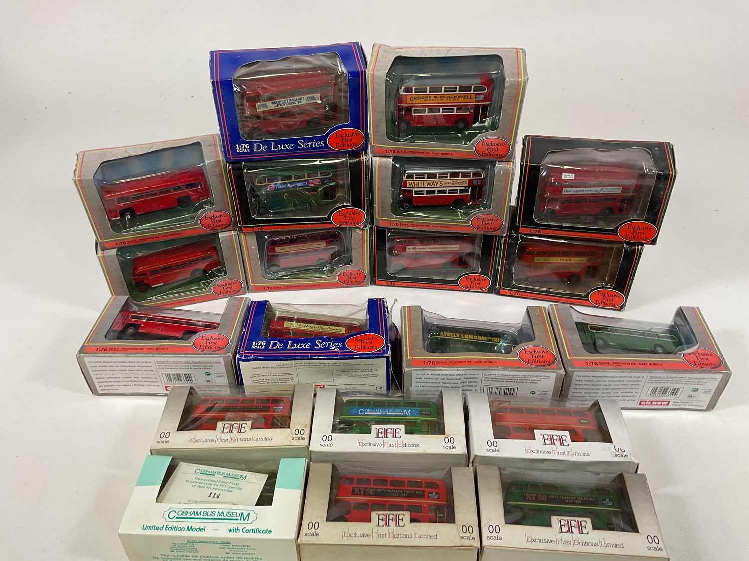 Efe Collection Lot 298 - EFE BUS COLLECTION; a collection of single