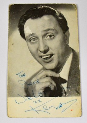 Lot 159 - JOHN LENNON & KEN DODD; a postcard of Ken Dodd,...