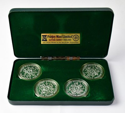 Lot 619 - POBJOY MINT LTD; a cased set of encapsulated...