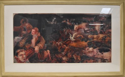 Lot 197 - NICOLA BEALING (born 1963); oil on board, 'The...