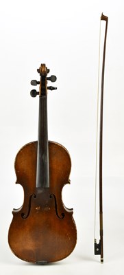 Lot 1023 - A probably French full size violin, Guadagnini...