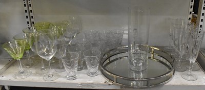 Lot 547 - A large quantity of cut and crystal glassware,...