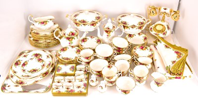 Lot 313 - ROYAL ALBERT; an approximately 135-piece 'Old...