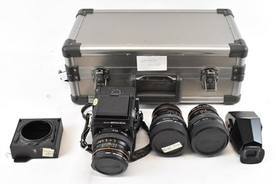 Lot 299 - A Zenza Bronica, SQ 6x6 camera with 80mm lens,...