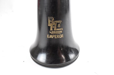 Lot 426 - BOOSEY & HAWKES OF LONDON; a cased clarinet.
