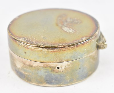 Lot 610 - A Victorian hallmarked silver cased barometer,...