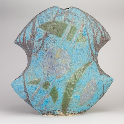 Lot 406 - JULIAN KING-SALTER (born 1954); a stoneware...