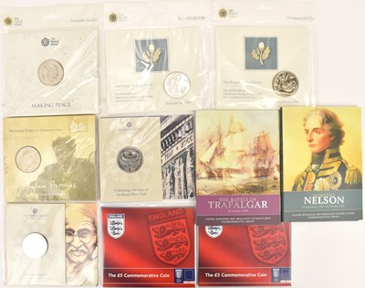 Lot 644 - THE ROYAL MINT; seven Christmas Card five...