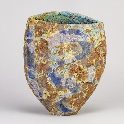 Lot 407 - JULIAN KING-SALTER (born 1954); a stoneware...