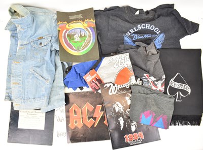 Lot 143 - A collection of Rock and Pop memorabilia, to...