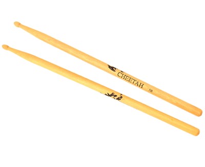 Lot 130 - PARADISE LOST; a pair of Cheetah 5B drumsticks...