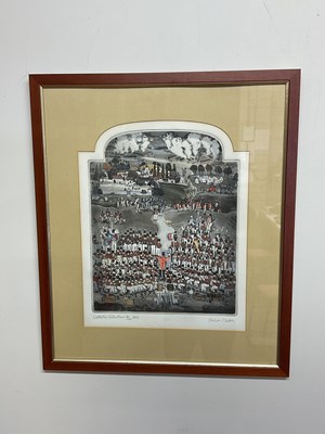 Lot 1549 - GRAHAM CLARKE; signed limited edition coloured...
