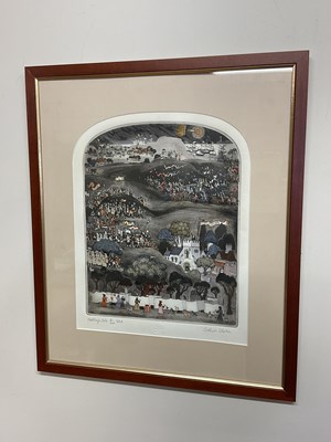 Lot 1550 - GRAHAM CLARKE; signed limited edition coloured...