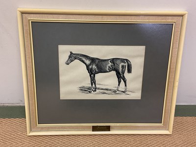 Lot 1554 - HORSE RACING INTEREST; a Stevengraph, 'Jeddah',...