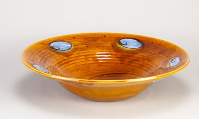 Lot 225 - FENELLA MALLALIEU; a large earthenware bowl...