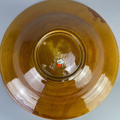 Lot 225 - FENELLA MALLALIEU; a large earthenware bowl...