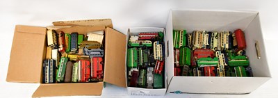 Lot 873 - A quantity of part complete model bus kits, a...