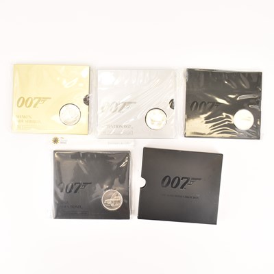 Lot 637 - THE ROYAL MINT; 'James Bond Collection 007'...