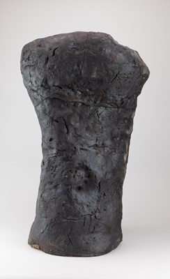 Lot 63 - CHARLES BOUND (born 1939); a large wood fired...