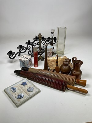 Lot 75 - A group of collectors' items including shells,...