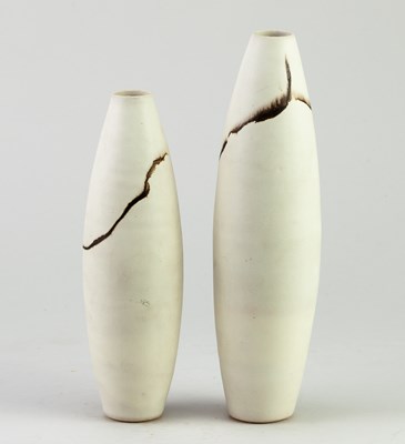 Lot 491 - JOHN SPEARMAN (born 1954); a stoneware vase...