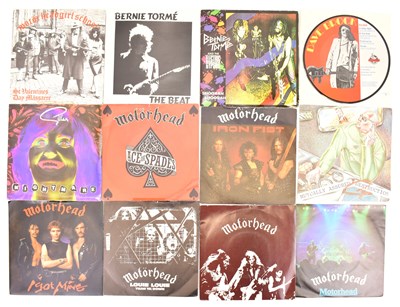 Lot 246 - ROCK; twelve 45rpm singles to include Bernie...